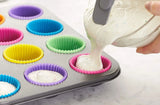Delish Treats Silicone Baking Cup (Pack of 10 pcs)