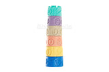 Silicone 3D Stacking Tower (Set of 6pcs)