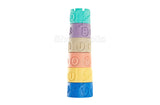 Silicone 3D Stacking Tower (Set of 6pcs)