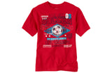 Children's Place Soccer Graphic Top - Hot Chili - Shopaholic for Kids