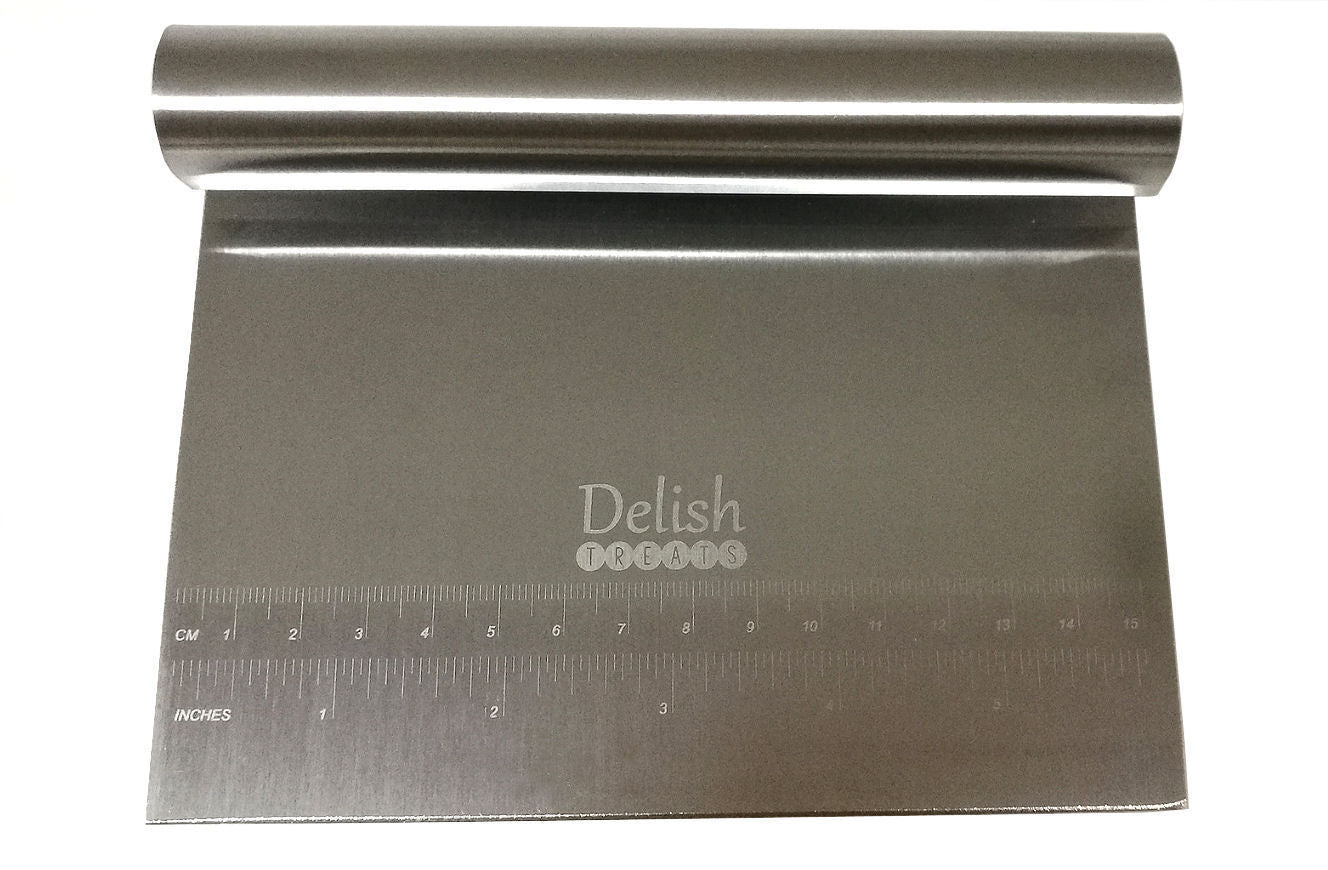 Delish Treats Stainless Steel Scraper | Shopaholic for Kids