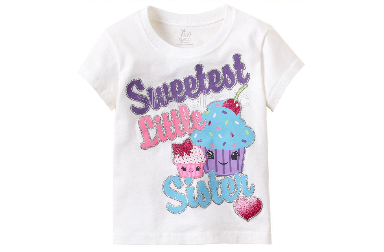 Children's Place Sweetest Little Sister - Shopaholic for Kids
