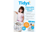 Tidys Disposable Toilet Seat Covers - Pack of 10 - Shopaholic for Kids