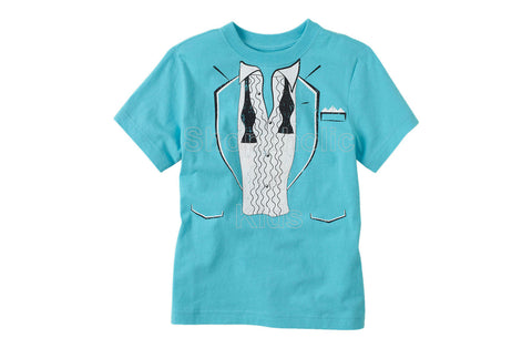 Children's Place Tux Graphic Tee - Blue Sea