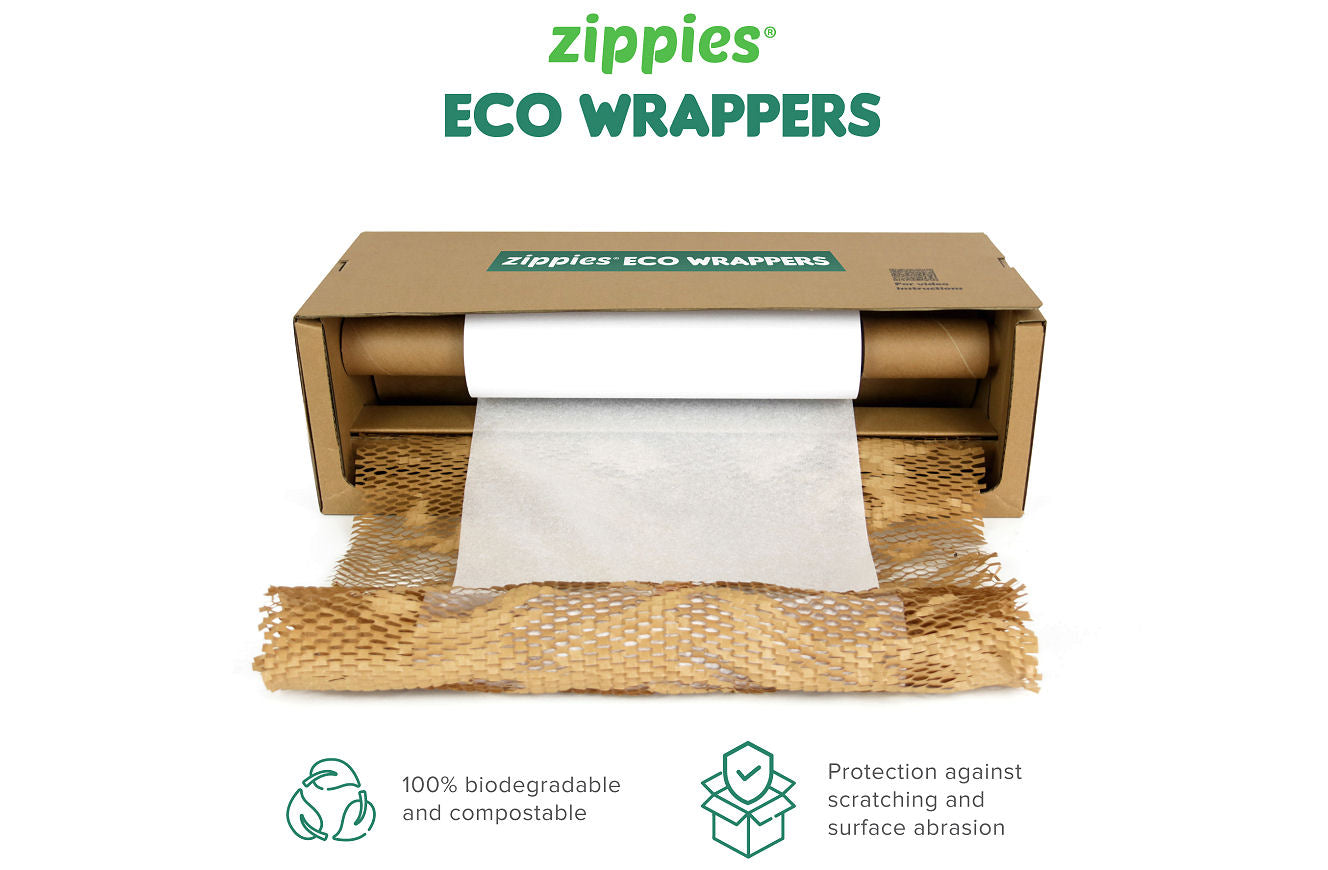 Zippies Eco Wrapper Box Dispenser Set
